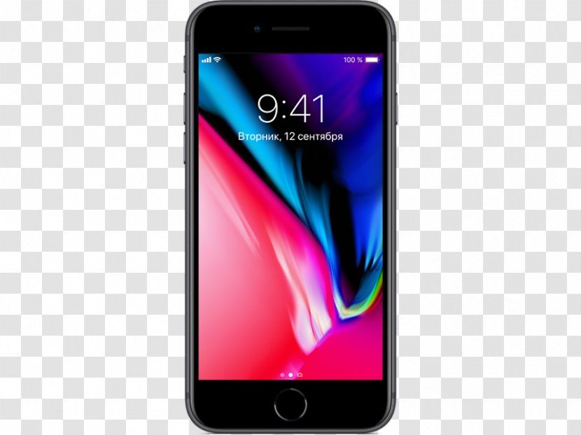Apple IPhone 8 Smartphone 4G - Portable Communications Device Transparent PNG
