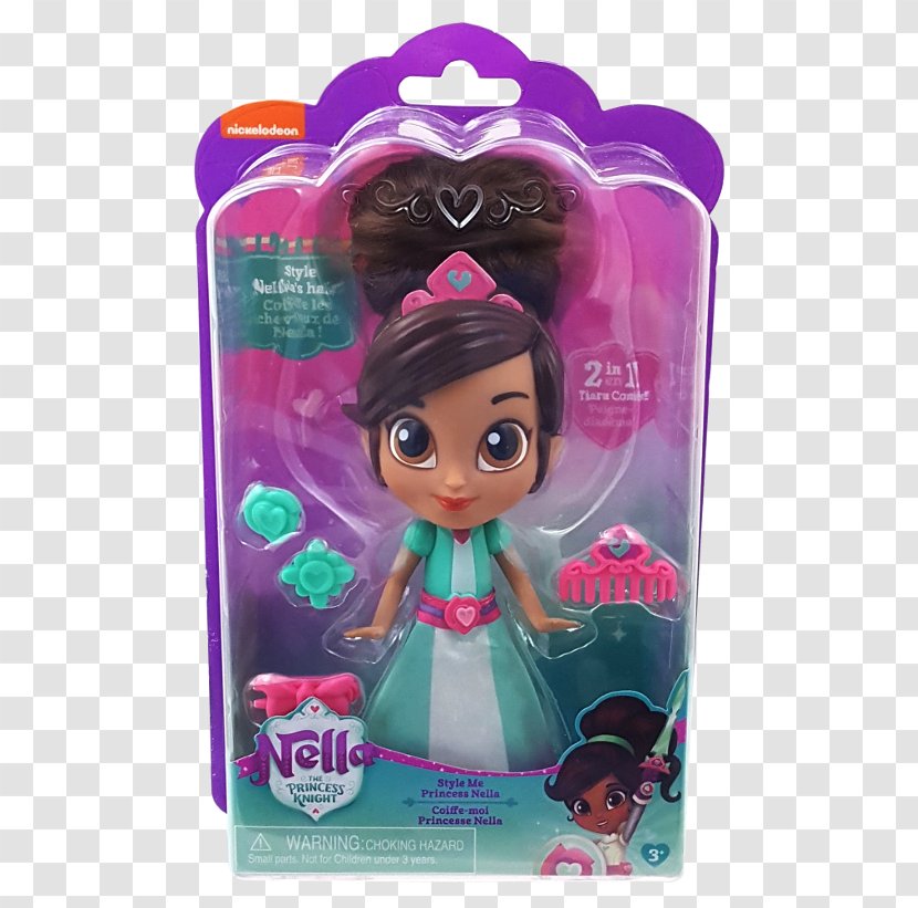 Barbie Doll Toy Disney Princess - Violet - Nella The Knight Transparent PNG