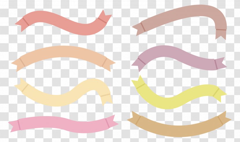 Ribbon Vector Graphics Birthday Image Gift - Color - Paper Transparent PNG