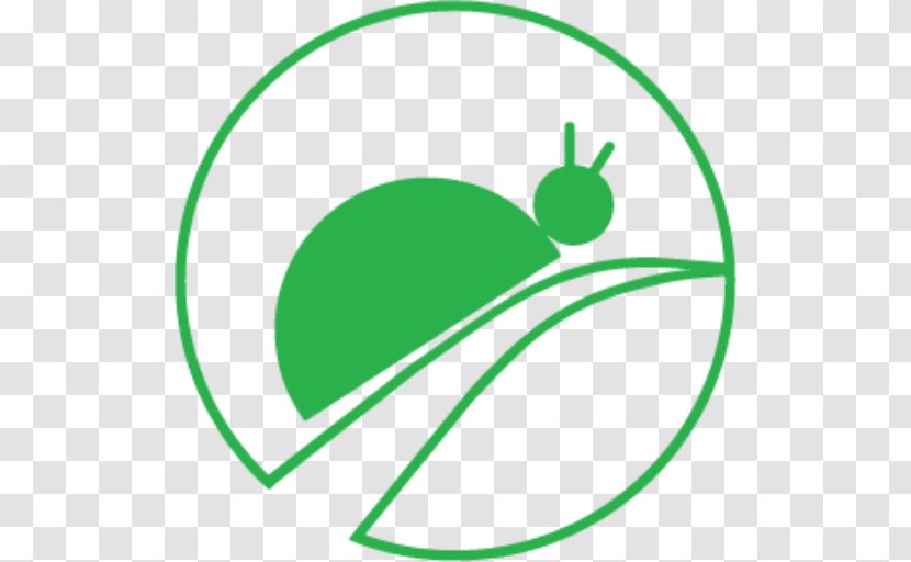 Green Leaf Line Circle Logo - Plant Transparent PNG
