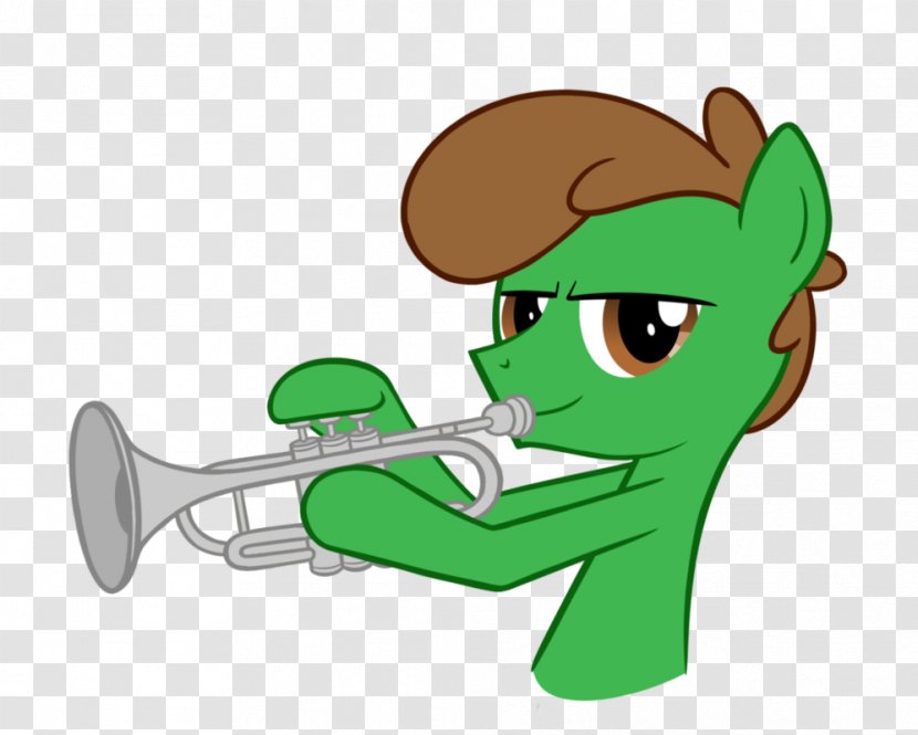 Trumpet Horse Vertebrate Mellophone Trombone - Wind Instrument Transparent PNG