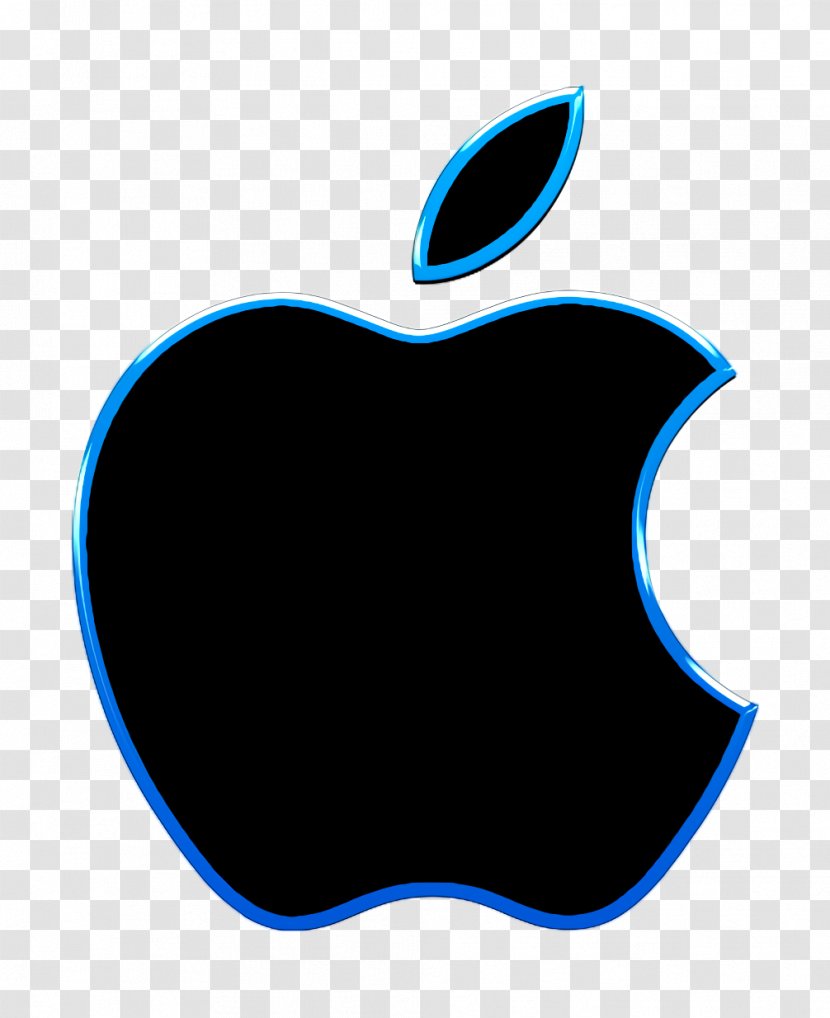 Apple Icon - Cobalt Blue - Symbol Plant Transparent PNG