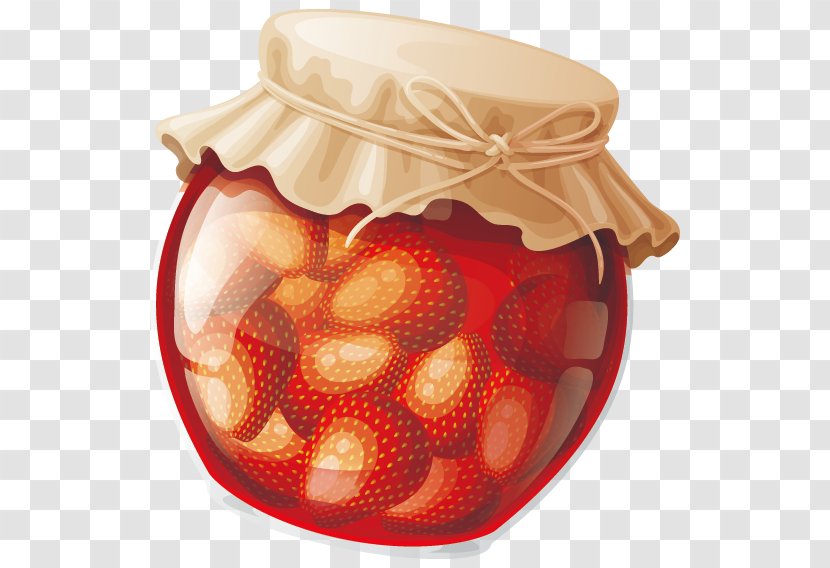 Fruit Preserves - Auglis - Vector Strawberry Jam Transparent PNG