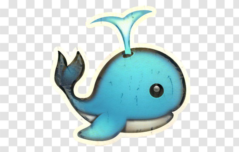 Animal Cartoon - Turquoise - Figure Cetacea Transparent PNG