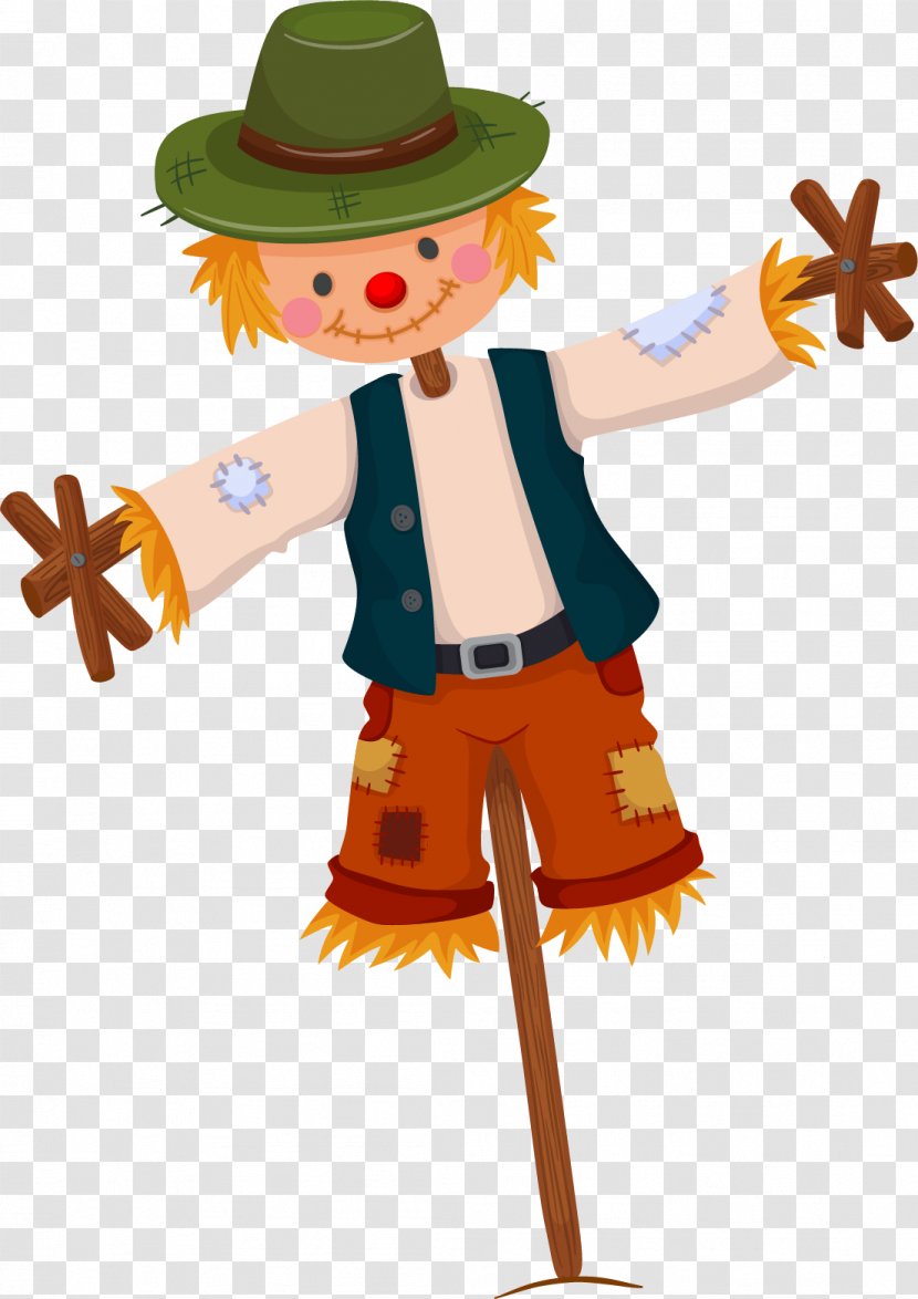 Scarecrow Royalty-free Stock Illustration - Profession - Wheat Straw Transparent PNG