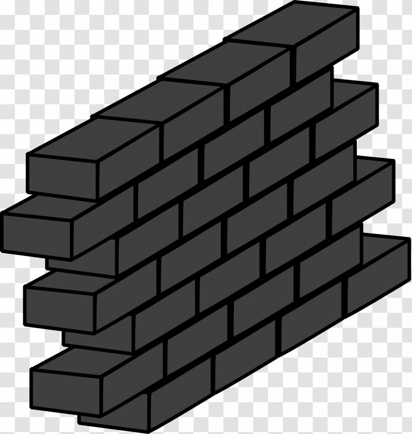 Wall Brick Clip Art - Material - Gray Transparent PNG