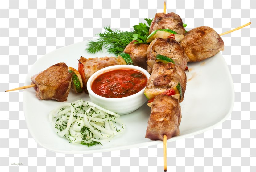 Shish Kebab Barbecue Skewer Meat - Fried Food Transparent PNG