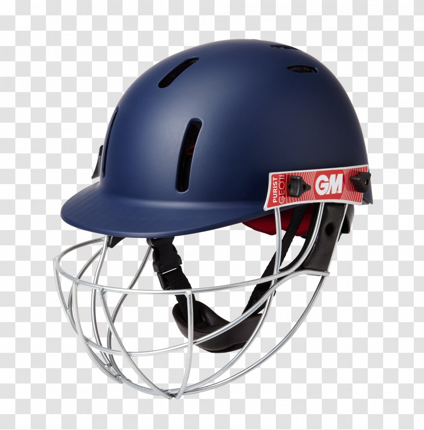 Gm Purist Geo Ii Cricket Helmet New Zealand National Team Gunn & Moore - Motorcycle Transparent PNG