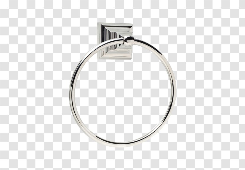 Towel Ring Bathroom Nickel Clothing Accessories - Kitchen Shelf Transparent PNG