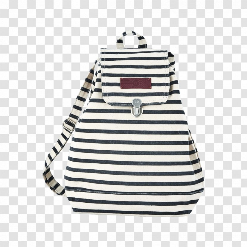 Backpack Bag Black And White Cotton Transparent PNG