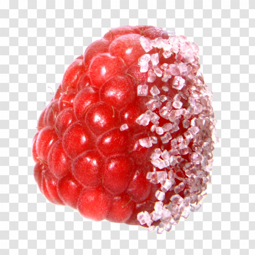 Raspberry Food Frosting & Icing Sugar Substitute - Cartoon - Monk Fruit Sweetener Transparent PNG