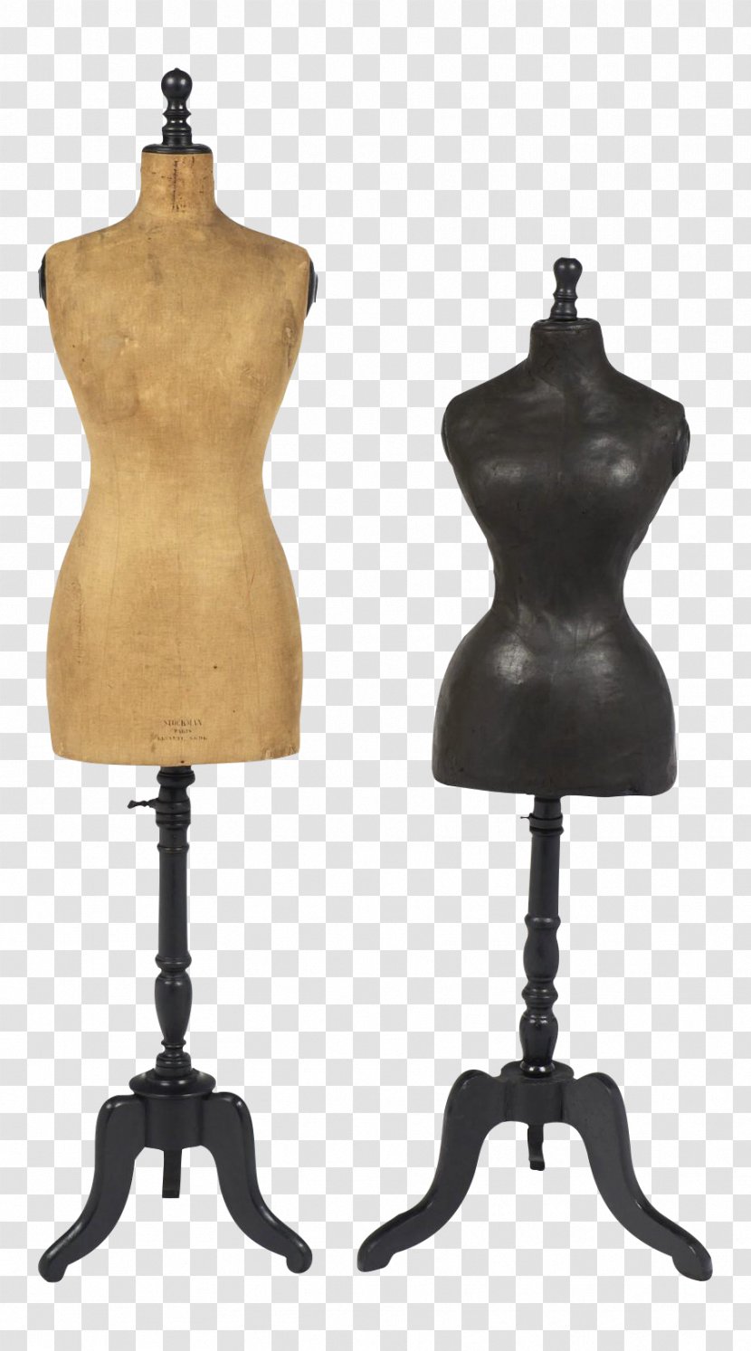 Mannequin Dress Form Dressmaker Antique Vintage Clothing - Sales Transparent PNG