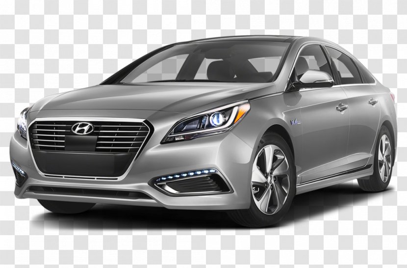 2017 Hyundai Sonata Hybrid Plug-In 2018 Elantra - Personal Luxury Car Transparent PNG