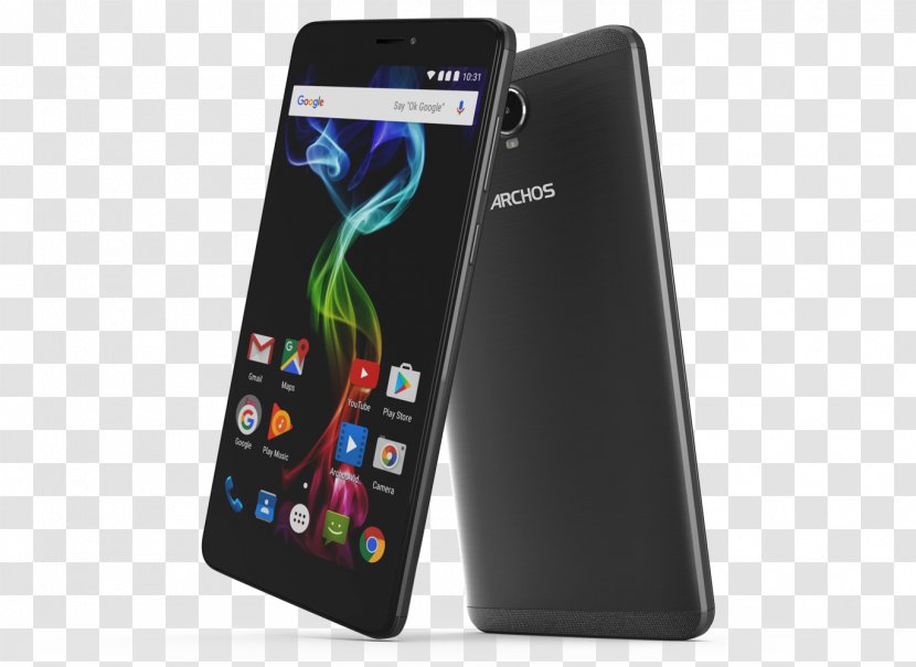 Feature Phone Smartphone Archos 60 Platinum Dual SIM - Portable Communications Device - Large Screen Transparent PNG