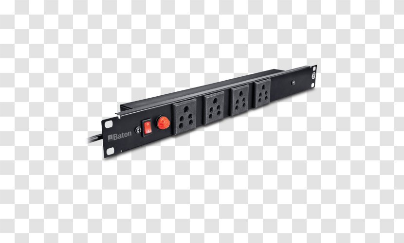 Power Converters Distribution Unit 19-inch Rack Strips & Surge Suppressors Electric - Electronic Component - Electrical Network Transparent PNG