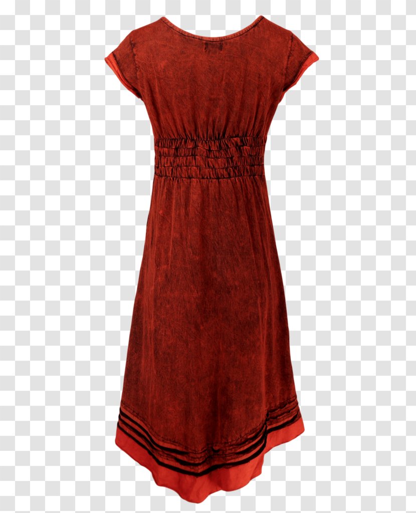 Cocktail Dress Velvet Shoulder - Maroon Transparent PNG