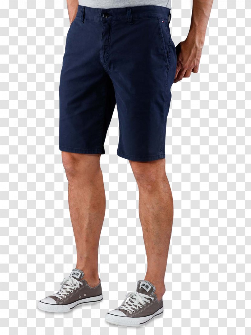 Jeans Denim Bermuda Shorts Belt Transparent PNG