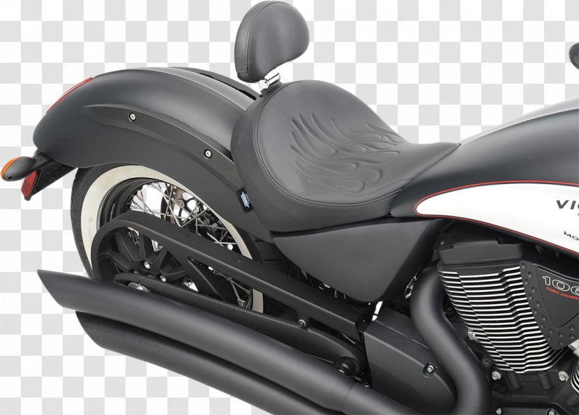 Exhaust System Motorcycle Accessories Car Victory Motorcycles Harley-Davidson - Seat Transparent PNG