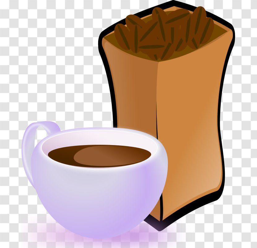 Cafe Coffee Bean Clip Art - Tea Leaf - Sack Transparent PNG
