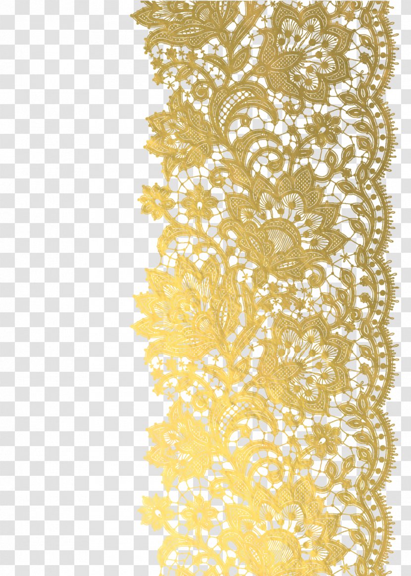 Light Gold Wedding Photography Lace - Area Transparent PNG