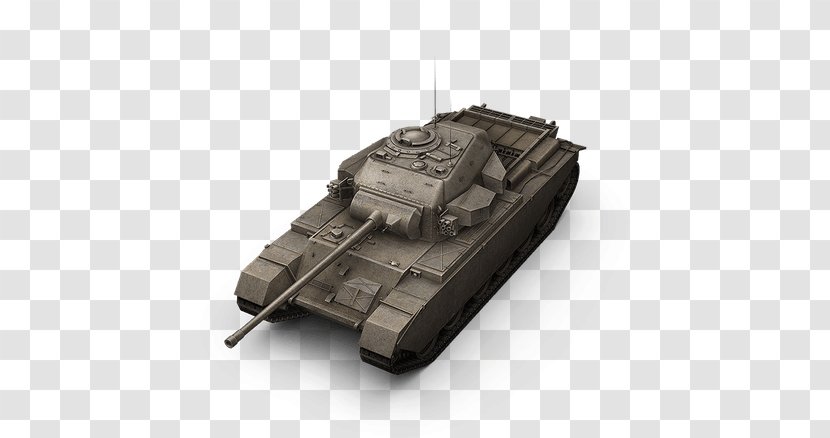 World Of Tanks Blitz Centurion Cruiser Mk I - Gun Turret - Tank Transparent PNG