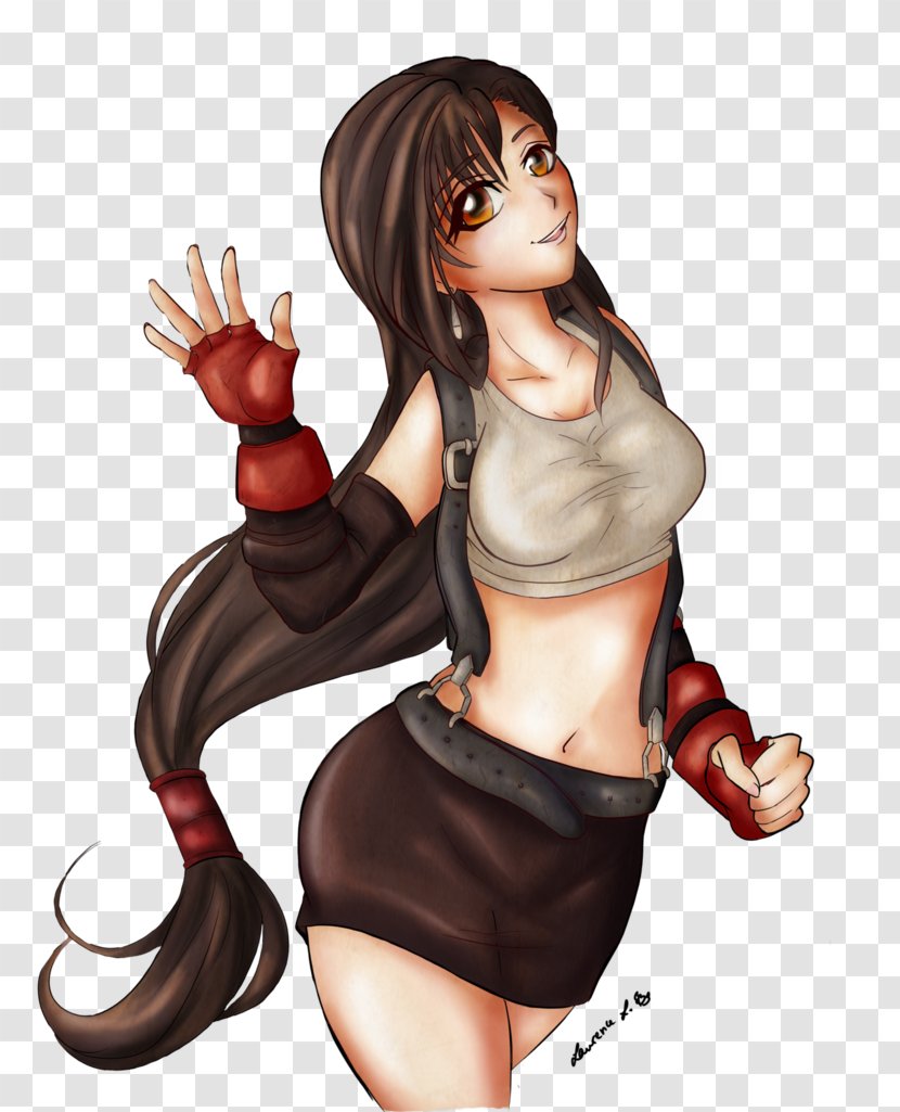 Tifa Lockhart Final Fantasy VII Drawing Fiction - Tree - Vii Advent Children Transparent PNG