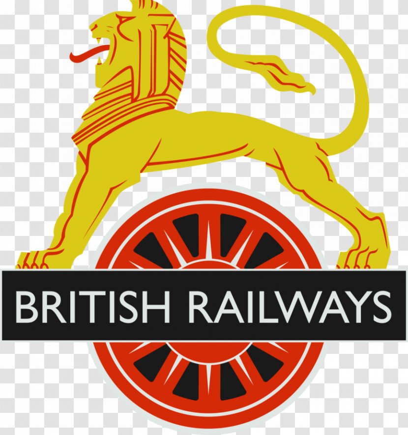 Logo Rail Transport British Train Corporate Identity Transparent PNG