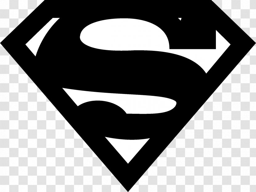 Superman Wall Decal Sticker Batman - Monochrome Photography - Logo Transparent PNG