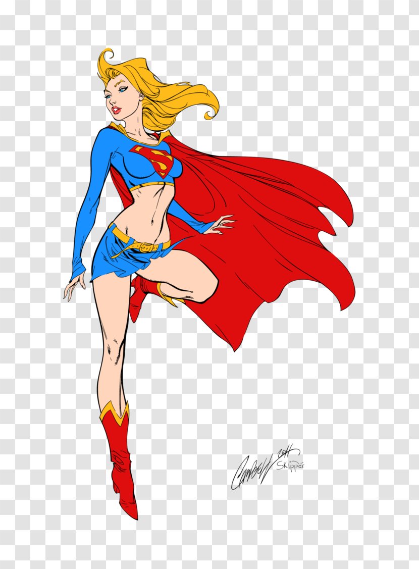 DeviantArt Sketch - Tree - Supergirl Cartoon Transparent PNG