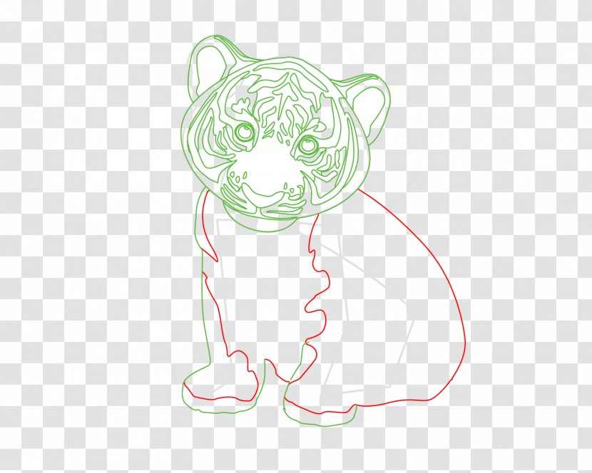 Whiskers Cat Sketch Illustration Dog - Tree Transparent PNG