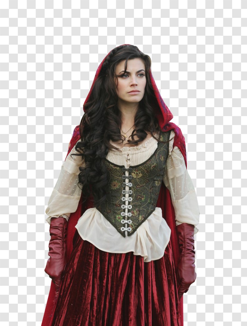 Meghan Ory Once Upon A Time Snow White Little Red Riding Hood Big Bad Wolf - Wig - STYLE Transparent PNG