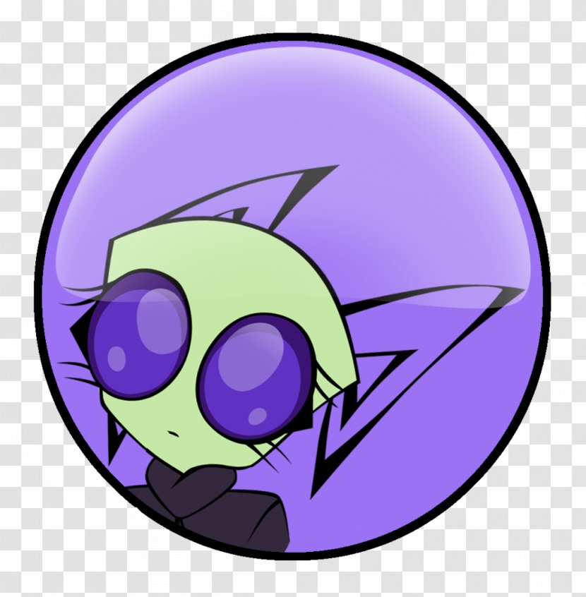 Cartoon Headgear Purple Character Clip Art - Violet - Submit Button Transparent PNG