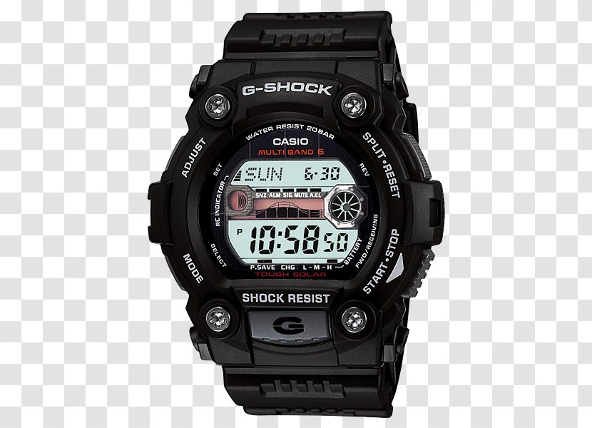 G-Shock Casio Shock-resistant Watch Illuminator - Gshock Transparent PNG