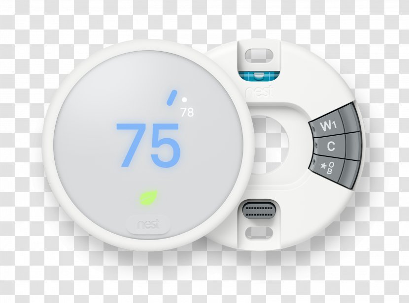Nest Thermostat E Learning Labs Smart - Electronics - 3rd Generation Transparent PNG