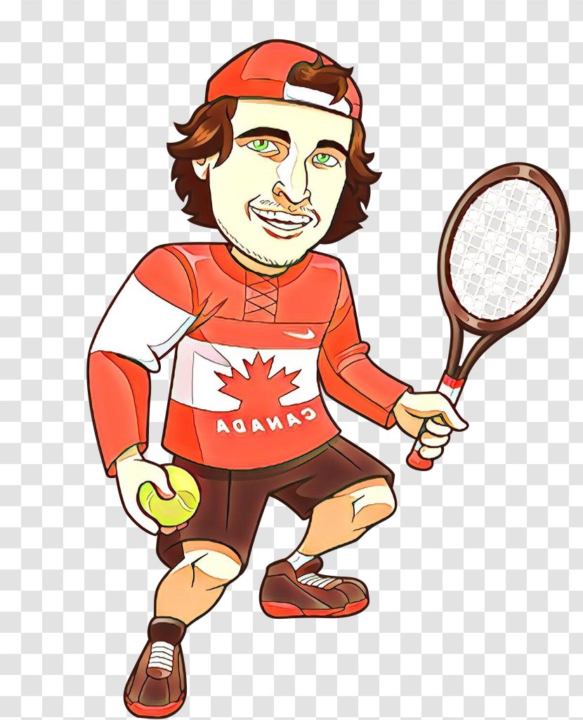 American Football Background - Cartoon - Playing Sports Tennis Player Transparent PNG