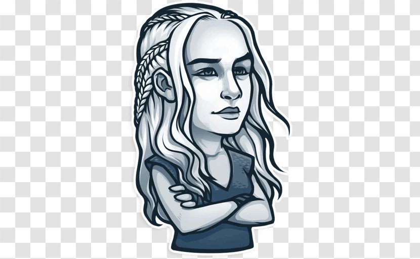 Game Of Thrones Winter Is Coming Daenerys Targaryen Sticker Jon Snow - Flower Transparent PNG