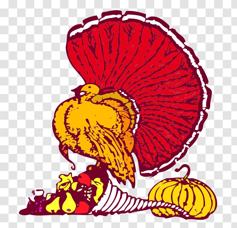 Turkey Thanksgiving Jefferson Middle School Holiday Burbank - Vector Transparent PNG