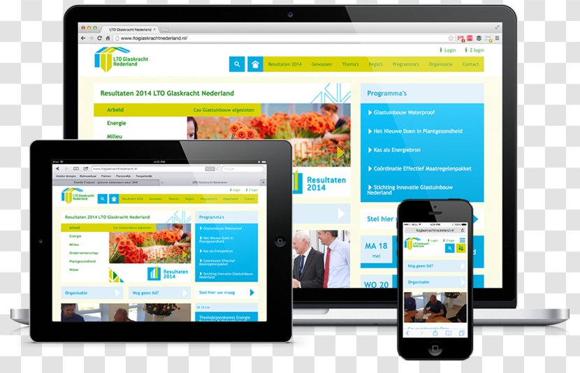 LTO Glaskracht Nederland Zuidelijke Land- En Tuinbouworganisatie LLTB Responsive Web Design Page - Communication - Tuinder Transparent PNG