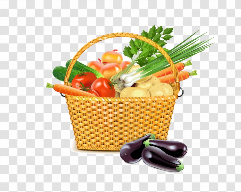 Parsley Root Basket Wicker Illustration - Cuisine - Vector Color Of Vegetables Transparent PNG