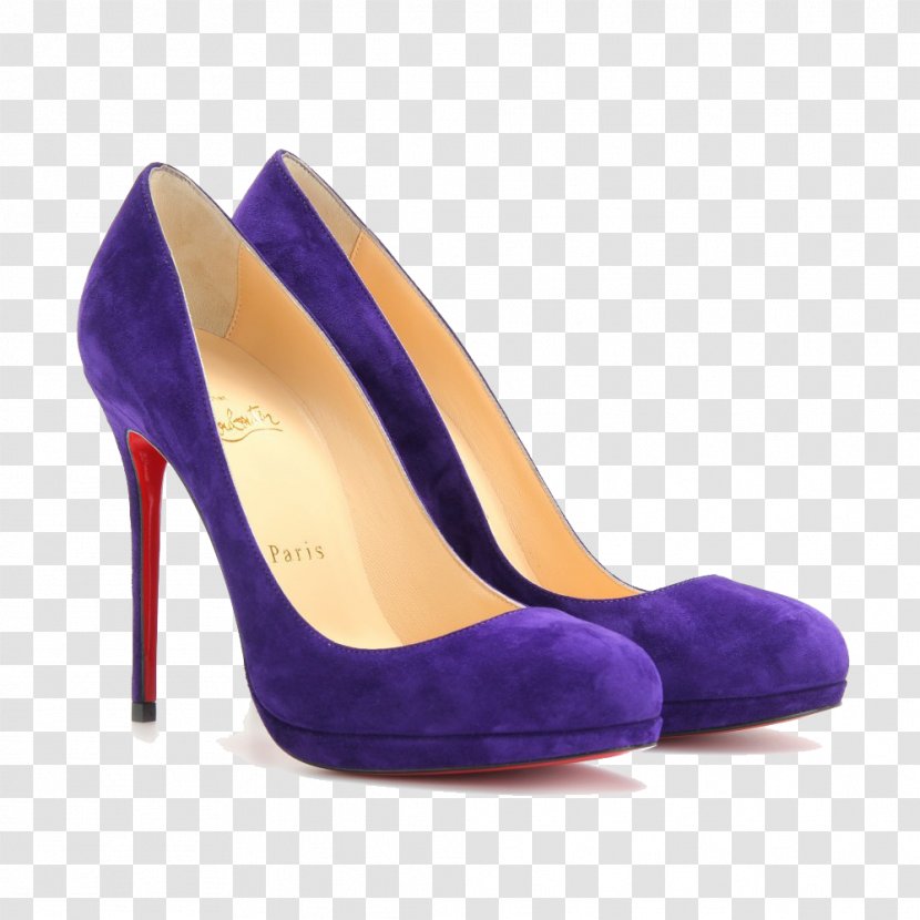 Court Shoe High-heeled Footwear Suede - High Heeled - A Pair Of Blue Scrubs Heels Transparent PNG