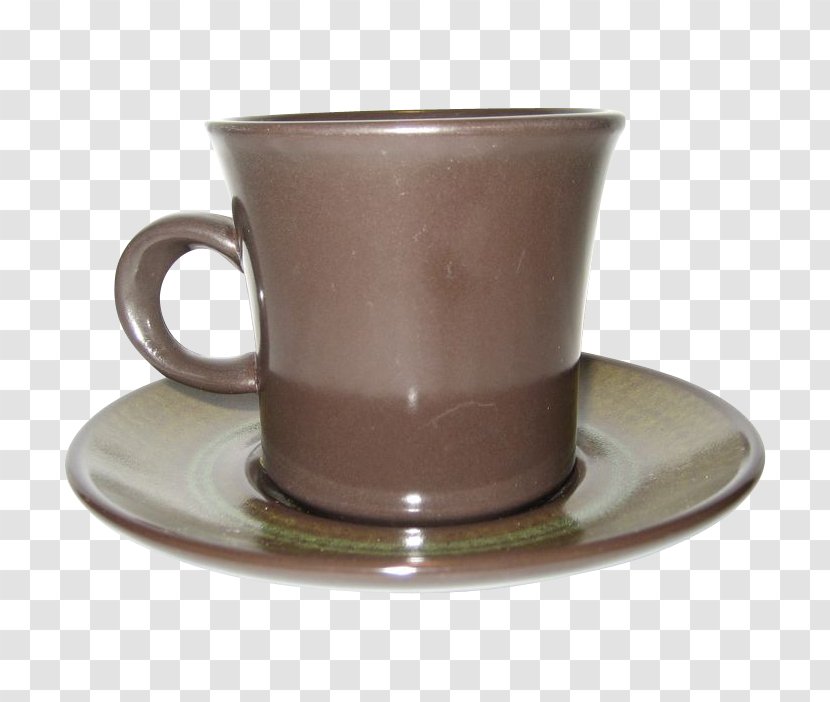 Coffee Cup Espresso Ristretto Saucer Pottery - Mug Transparent PNG