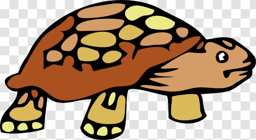 Turtle Tortoise Clip Art - Yellow Transparent PNG