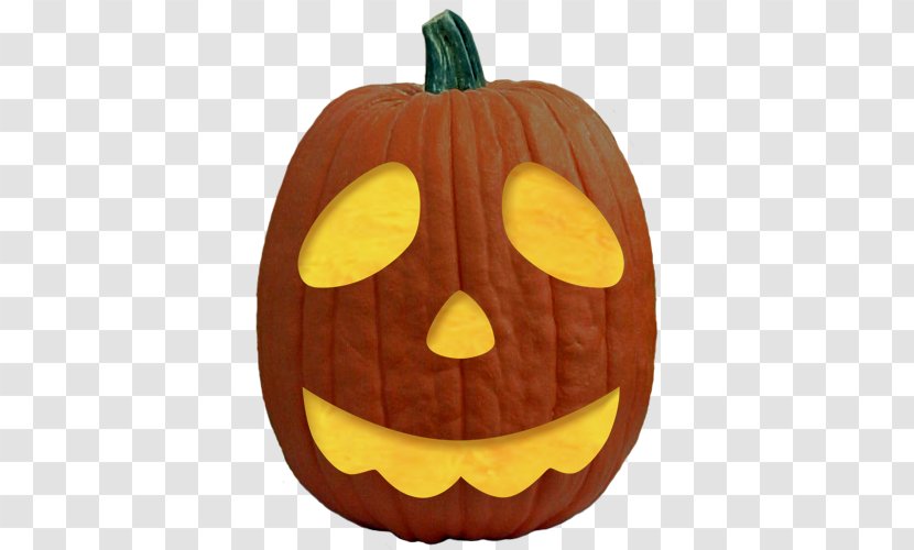 Jack-o'-lantern Pumpkin Carving Halloween Gourd Transparent PNG