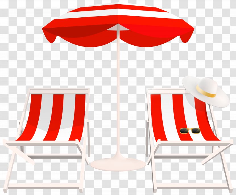 Table Chair Umbrella Clip Art - Beach - Parasol Transparent PNG