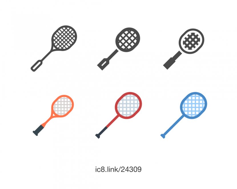 Badminton Font - Badmintonracket Transparent PNG