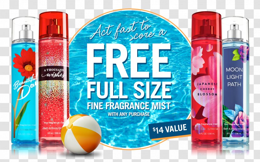 Perfume Bath & Body Works ShopYourWay Coupon - Cosmetics Transparent PNG