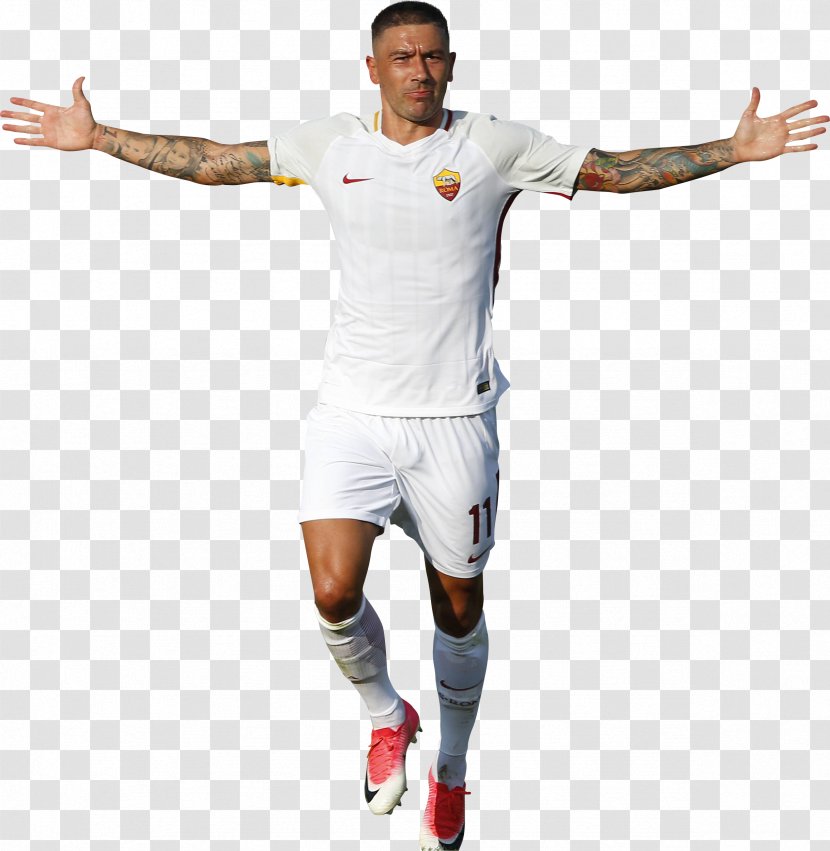 A.S. Roma Jersey Serbia National Football Team Serie A Player - Clothing - Aleksandar Kolarov Transparent PNG