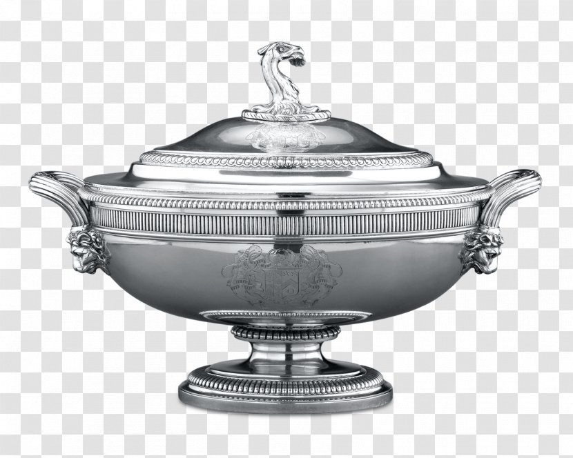 Tureen Silver Tableware Terrine Sheffield Plate - Serveware Transparent PNG