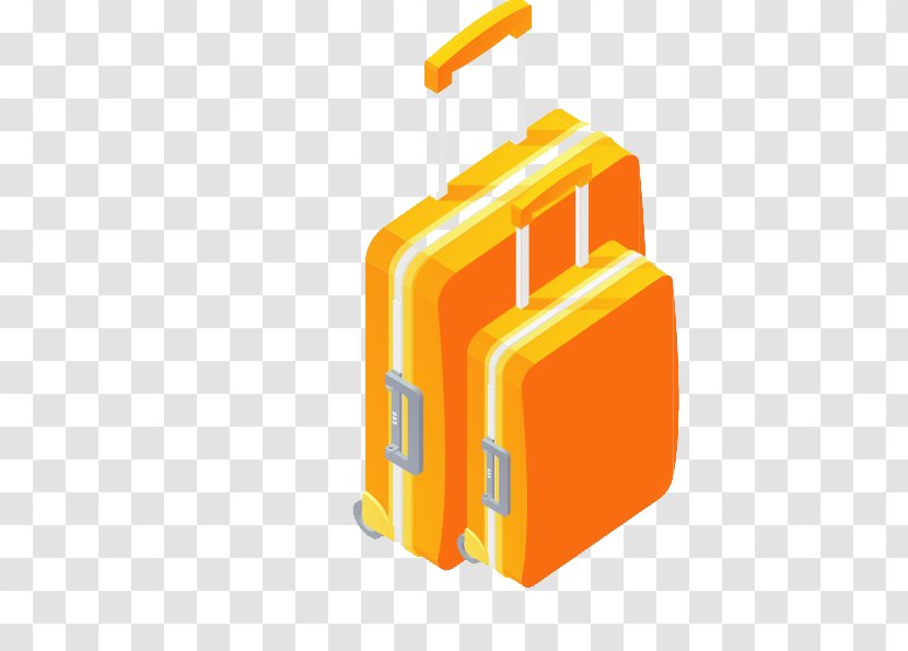 Suitcase Baggage Package Tour - Tourism - Hand-painted Luggage Transparent PNG