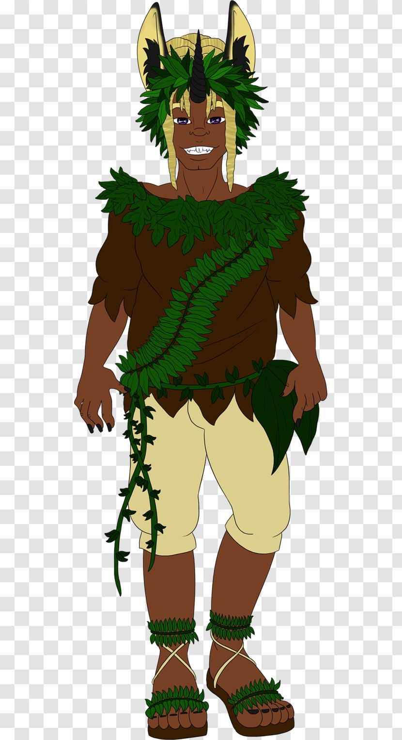 Tree Cartoon Leaf Legendary Creature Transparent PNG